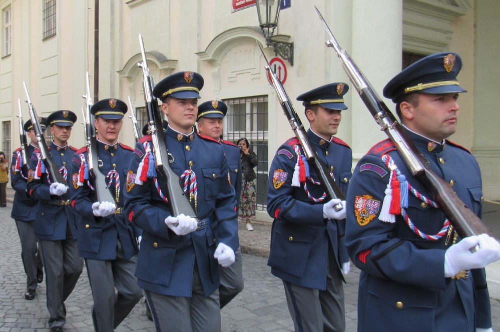 Prague, Castle guards